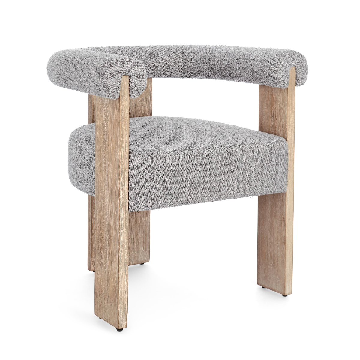BT LORA Grey, Fa design Upholstered indoor chair